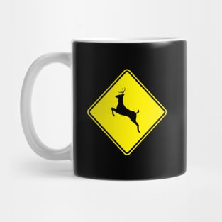 Deer Xing Sign Mug